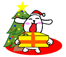 Dog's New Year sticker #13981159