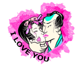 Japanese cartoon sticker English 1 sticker #13981314