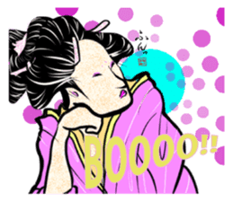 Japanese cartoon sticker English 1 sticker #13981317