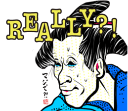 Japanese cartoon sticker English 1 sticker #13981318