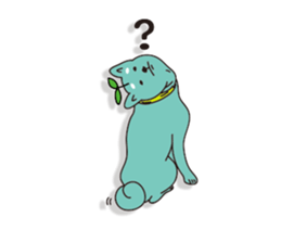 shiba inu Tree bud dog sticker #13981368