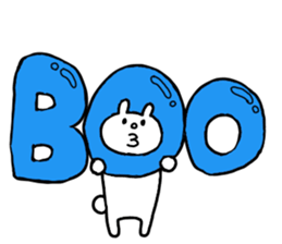 Big word of the rabbit sticker #13981836