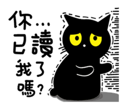 Fumeancats-Cat's jibber-jabber sticker #13982204