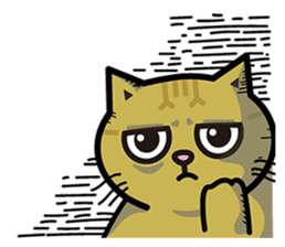 Fumeancats-Cat's jibber-jabber sticker #13982209