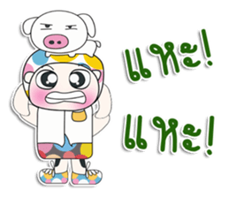 Mr. Haruto.I love pig. ^_^ sticker #13982444