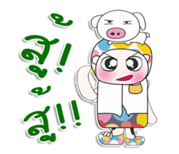 Mr. Haruto.I love pig. ^_^ sticker #13982456