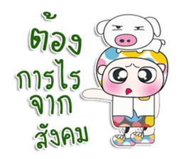 Mr. Haruto.I love pig. ^_^ sticker #13982473
