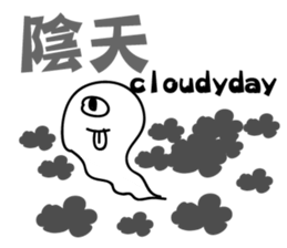 Weather report sticker #13982482
