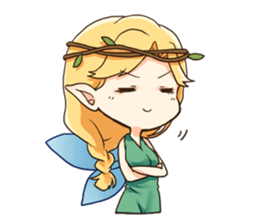 Beast and Fairy sticker #13982557