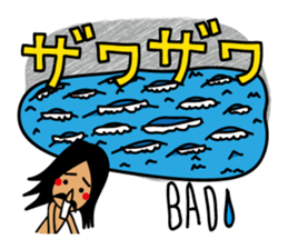 AFRO SURFER 2 sticker #13982577