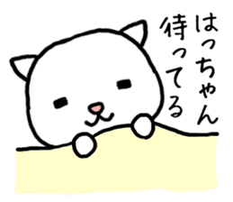 Hachan cat sticker #13982706