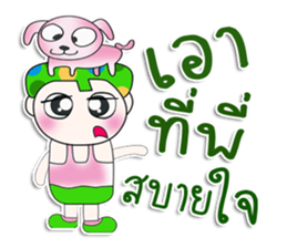 Mr. Kasama. I love dog.^_^ sticker #13982954