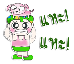 Mr. Kasama. I love dog.^_^ sticker #13982956