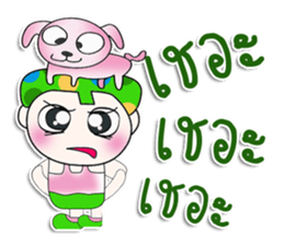 Mr. Kasama. I love dog.^_^ sticker #13982962