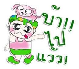 Mr. Kasama. I love dog.^_^ sticker #13982977