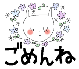 Fairy tale rabbit 9 sticker #13983054