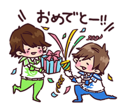 BOYS AND MEN Gymnastics Sticker sticker #13983114