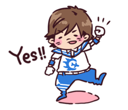 BOYS AND MEN Gymnastics Sticker sticker #13983118