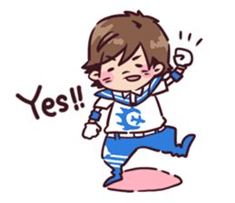 BOYS AND MEN Gymnastics Sticker sticker #13983118