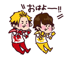 BOYS AND MEN Gymnastics Sticker sticker #13983123