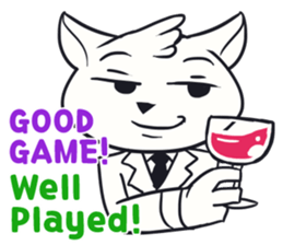 Online Gamer Kitty Cat sticker #13983436