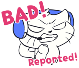 Online Gamer Kitty Cat sticker #13983438