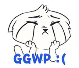 Online Gamer Kitty Cat sticker #13983446