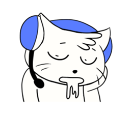 Online Gamer Kitty Cat sticker #13983457