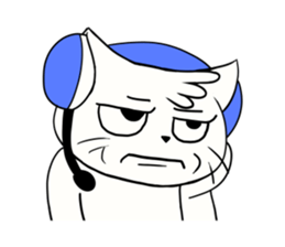 Online Gamer Kitty Cat sticker #13983458