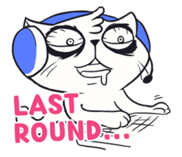 Online Gamer Kitty Cat sticker #13983461