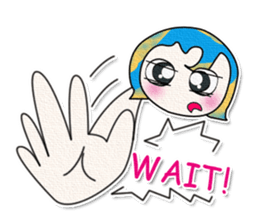 Ha Ha Ha!! My name is Nada. ^_^ sticker #13983835