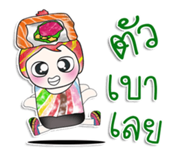 Mr. Yoshi. Love Sushi. ^_^ sticker #13984298