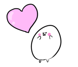 Mr shiratama Sticker sticker #13984332