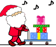 Merry Christie & Happy & Santa Claus sticker #13984978
