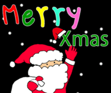 Merry Christie & Happy & Santa Claus sticker #13984980