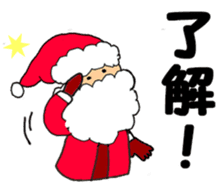 Merry Christie & Happy & Santa Claus sticker #13984983