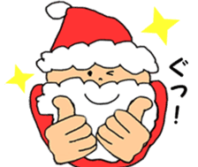 Merry Christie & Happy & Santa Claus sticker #13984984