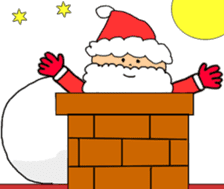 Merry Christie & Happy & Santa Claus sticker #13984990