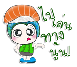 Mr. Kikyo. I love Sushi. ^_^ sticker #13985055