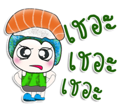 Mr. Kikyo. I love Sushi. ^_^ sticker #13985058