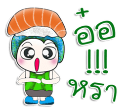 Mr. Kikyo. I love Sushi. ^_^ sticker #13985061
