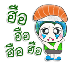 Mr. Kikyo. I love Sushi. ^_^ sticker #13985062