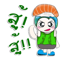 Mr. Kikyo. I love Sushi. ^_^ sticker #13985064