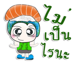 Mr. Kikyo. I love Sushi. ^_^ sticker #13985068