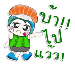 Mr. Kikyo. I love Sushi. ^_^ sticker #13985073