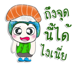 Mr. Kikyo. I love Sushi. ^_^ sticker #13985083