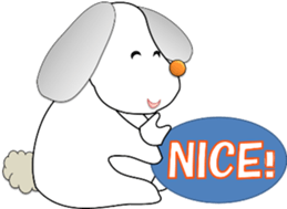 Jystin the dog flag-eared 2 sticker #13985126