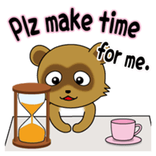 Active Kid conveys his love in secret. sticker #13985480