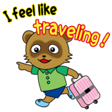 Active Kid conveys his love in secret. sticker #13985486