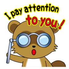 Active Kid conveys his love in secret. sticker #13985492